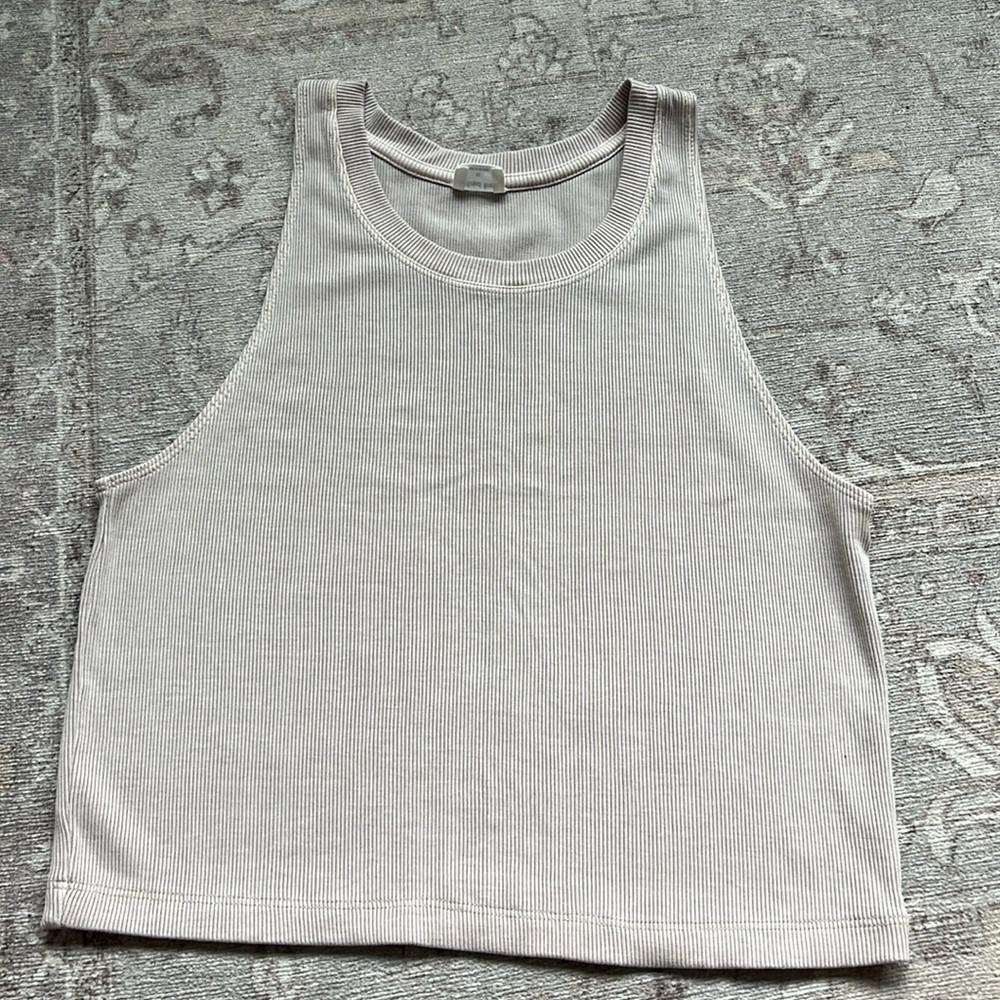 Light pink Wilfred crop top
